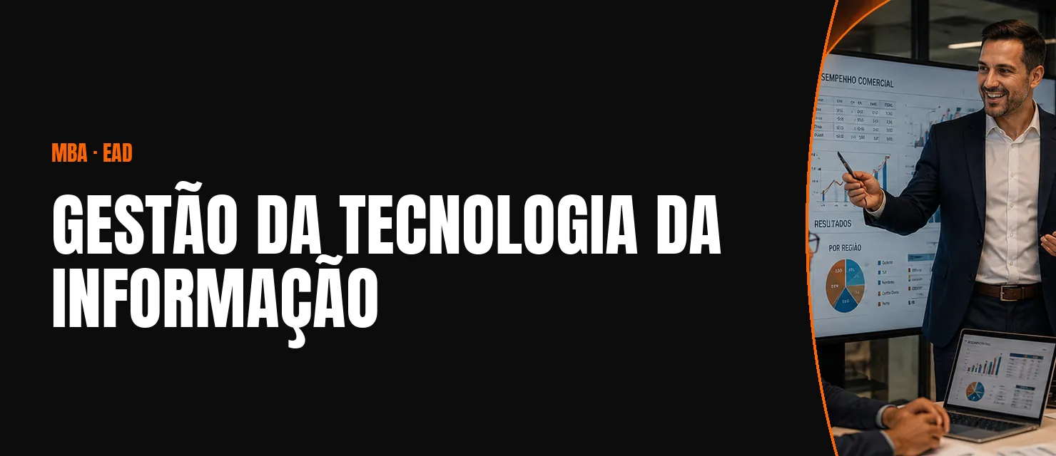 Arte do curso MBA em Gestão da Tecnologia da Informação