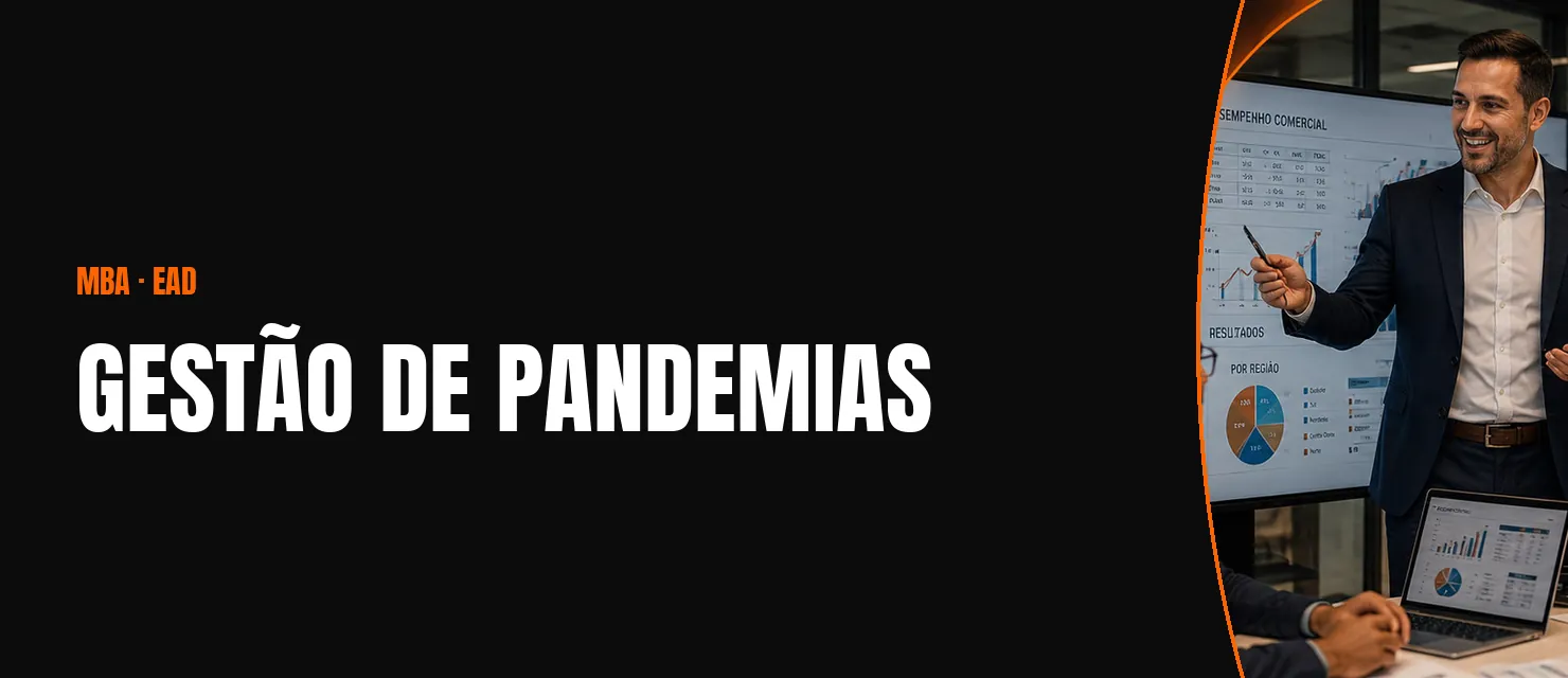 Arte do curso MBA em Gestão de Pandemias