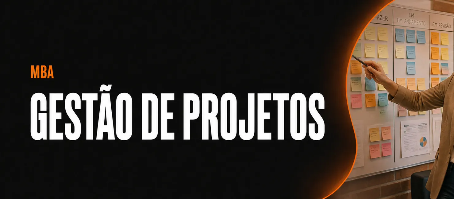 Arte do curso MBA em Gestão de Projetos