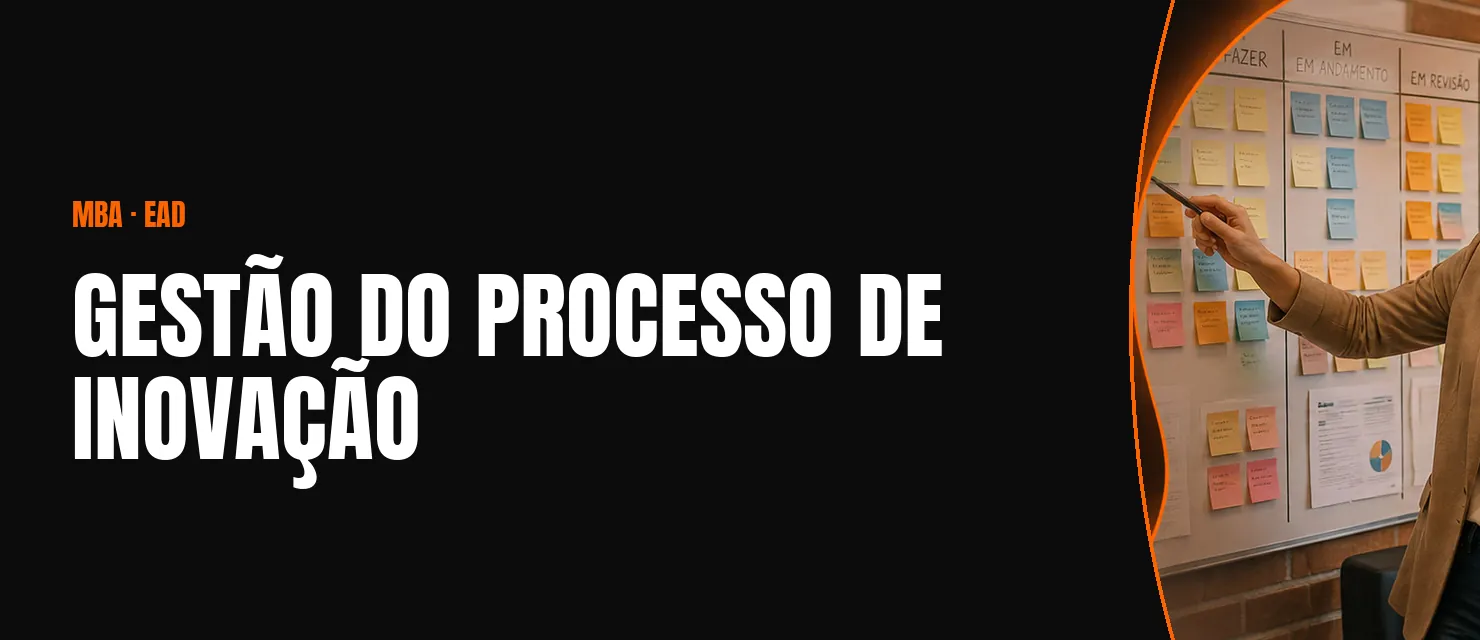 Arte do curso MBA em Gestão do Processo de Inovação