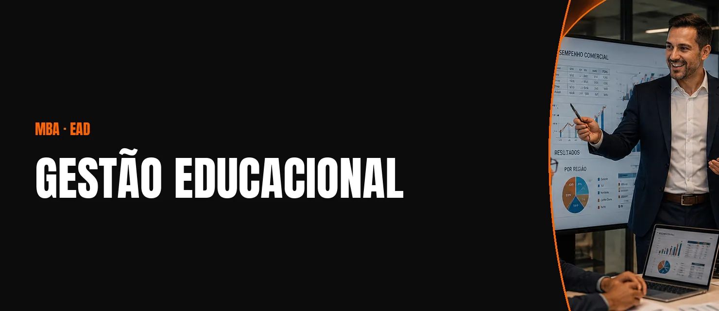 Arte do curso MBA em Gestão Educacional