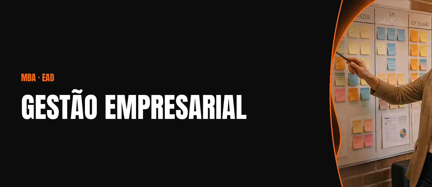 Arte do curso MBA em Gestão Empresarial