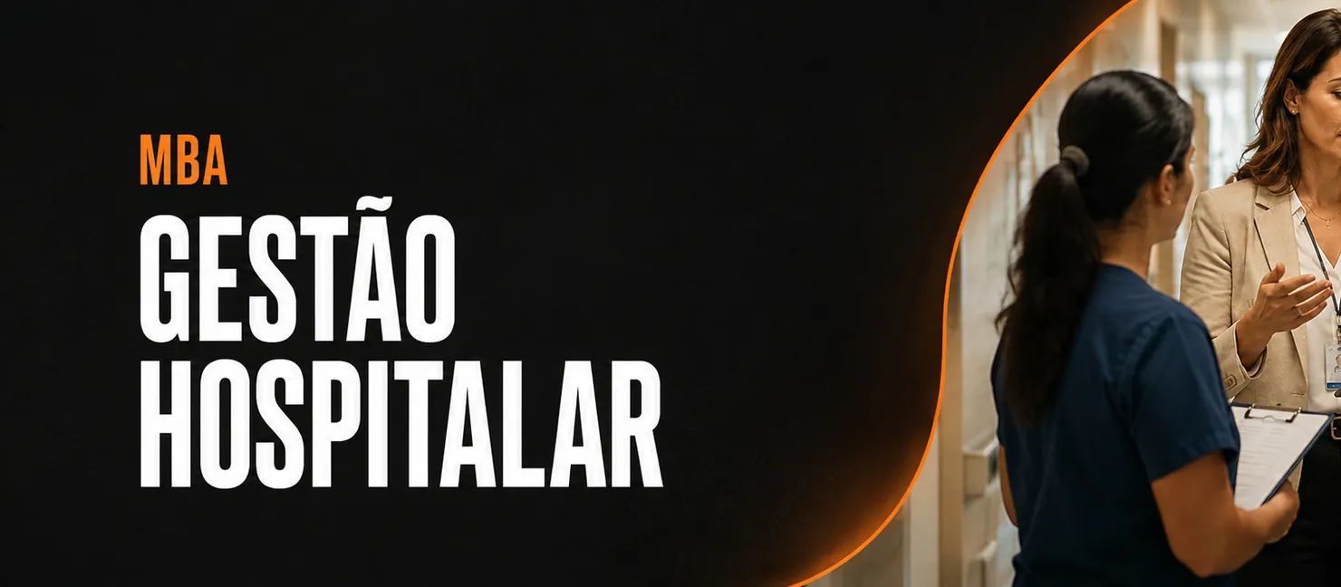 Arte do curso MBA em Gestão Hospitalar