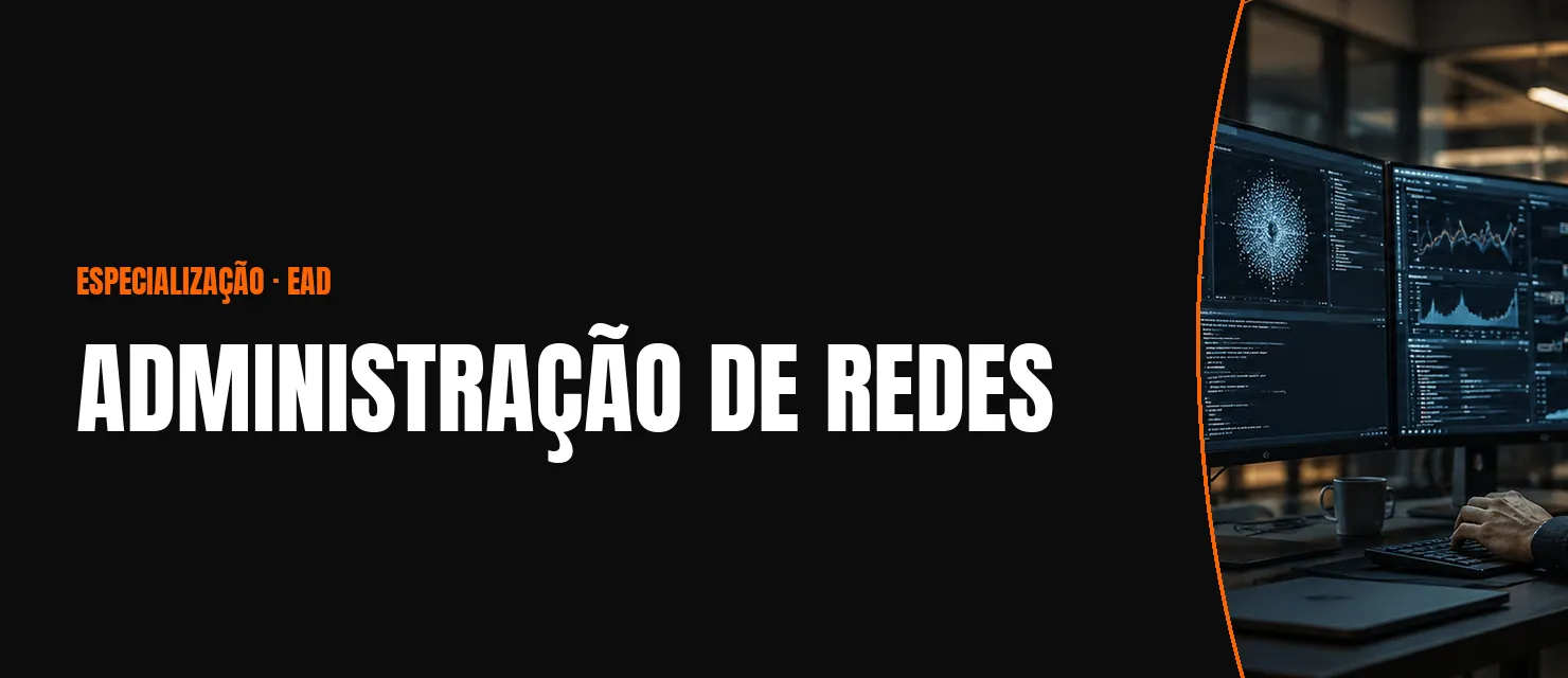 Arte do curso Administração de Redes