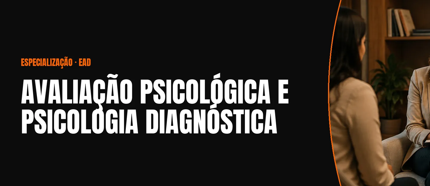 Arte do curso Avaliação Psicológica e Psicologia Diagnóstica