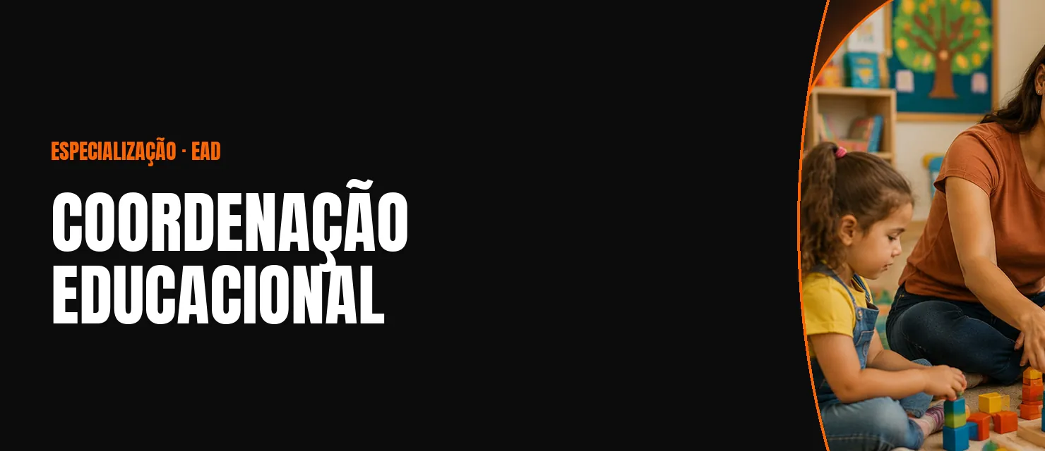 Arte do curso Coordenação Educacional