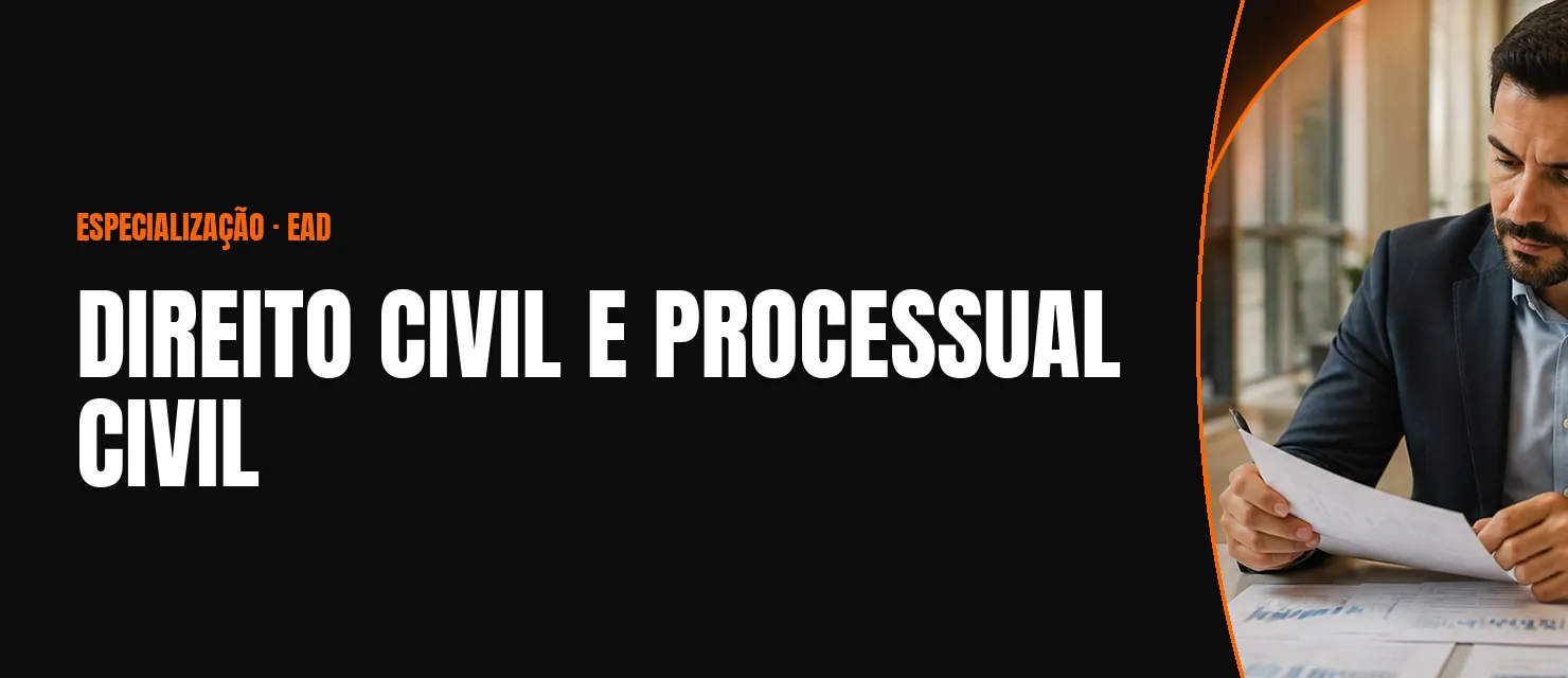 Arte do curso Direito Civil e Processual Civil