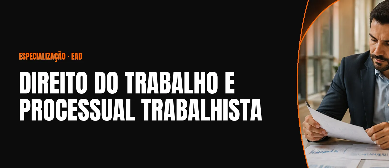 Arte do curso Direito do Trabalho e Processual Trabalhista