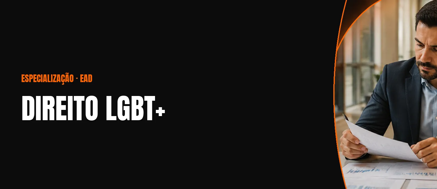 Arte do curso Direito LGBT+