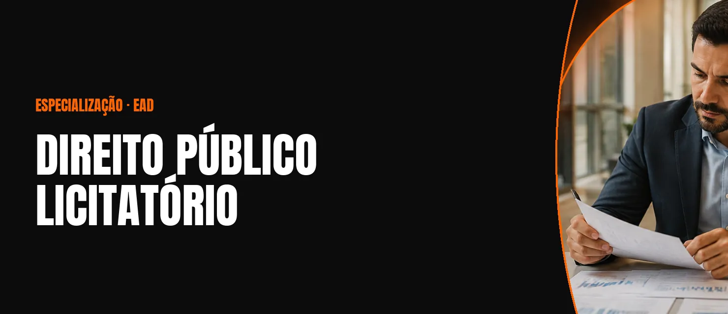 Arte do curso Direito Público Licitatório