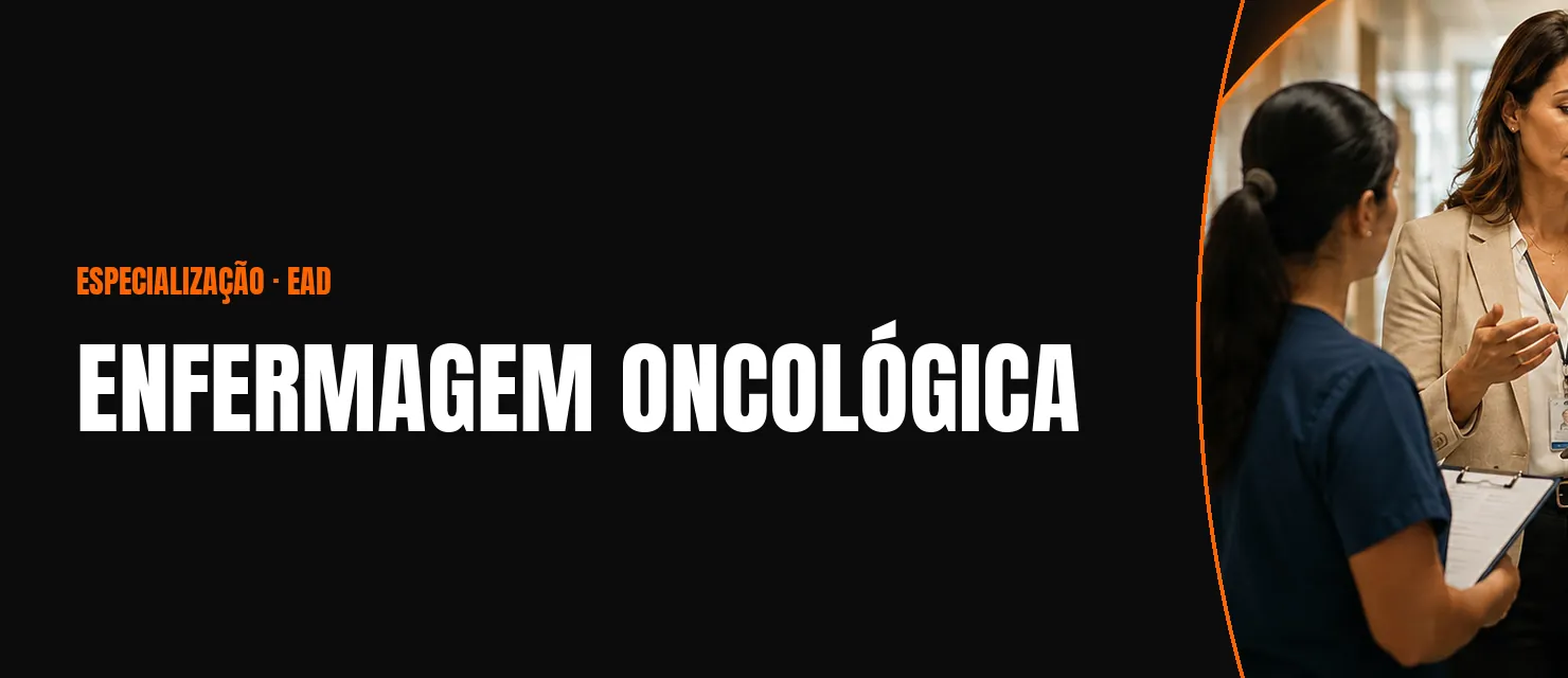Arte do curso Enfermagem Oncológica