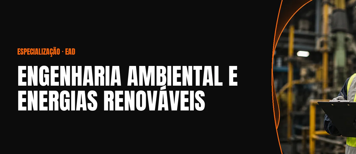 Arte do curso Engenharia Ambiental e Energias Renováveis