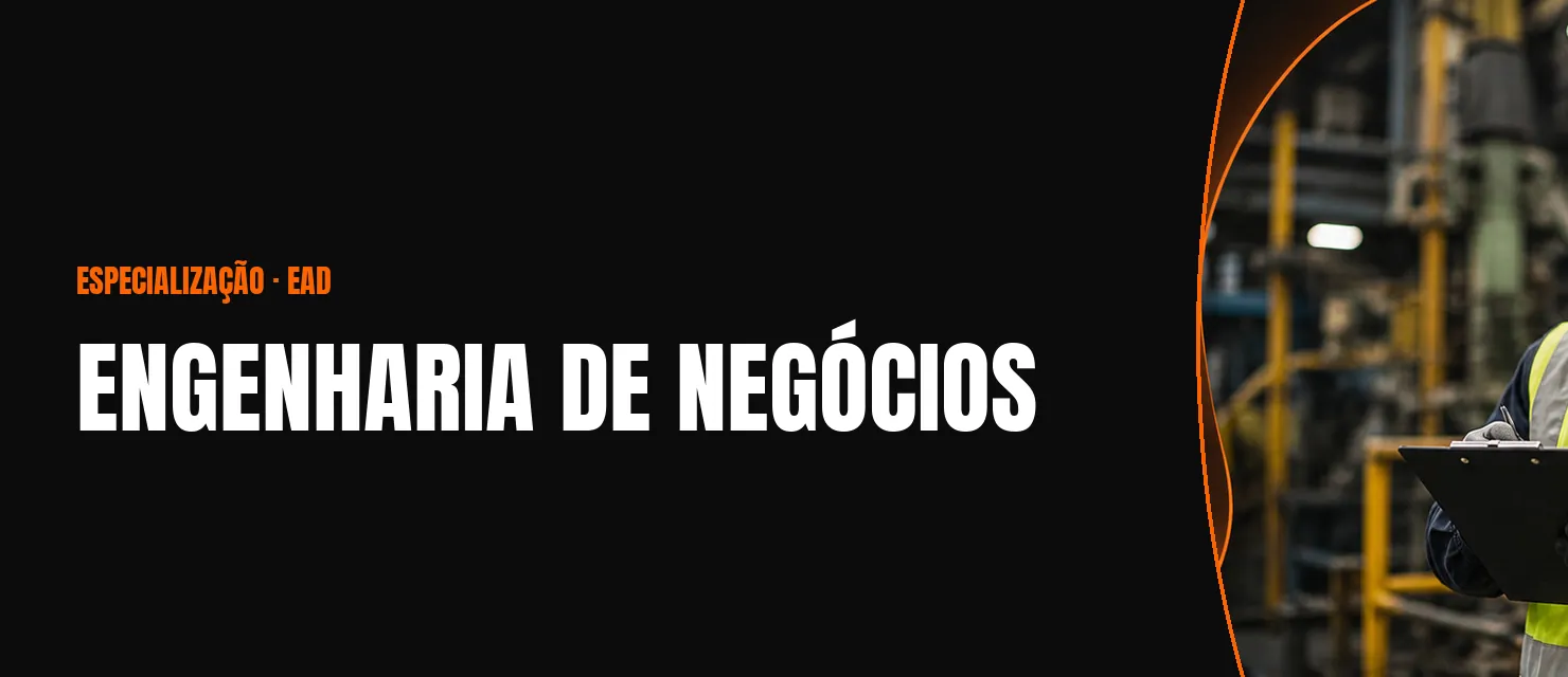 Arte do curso Engenharia de Negócios