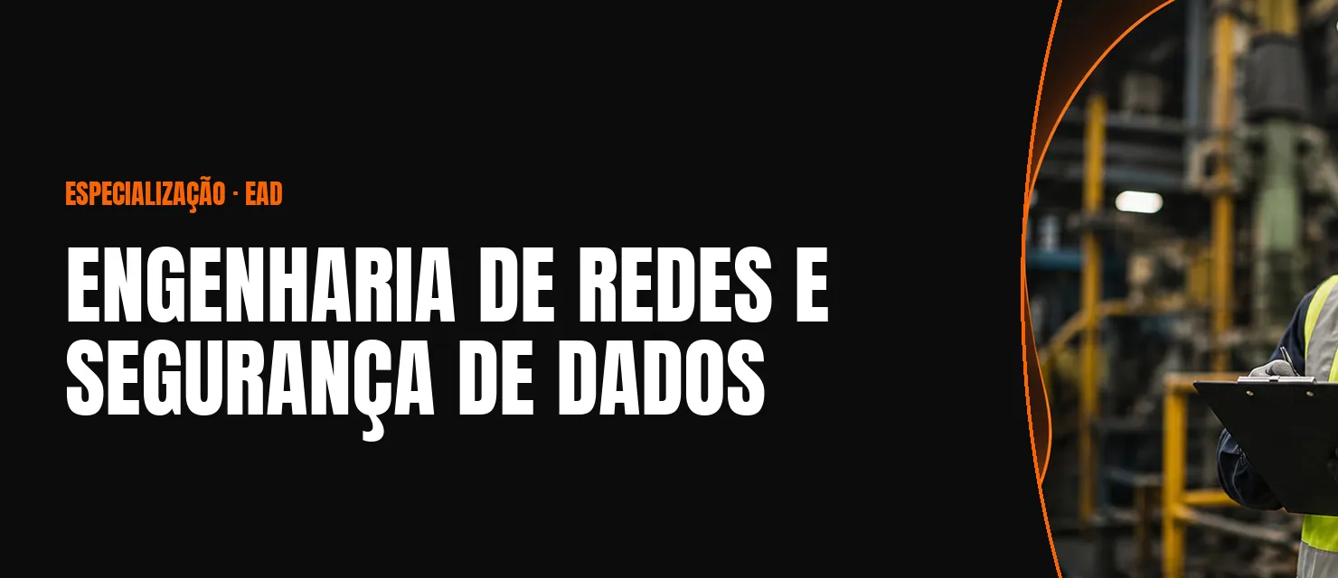 Arte do curso Engenharia de Redes e Segurança de Dados