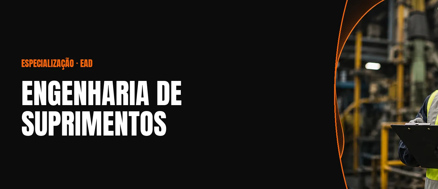 Arte do curso Engenharia de Suprimentos