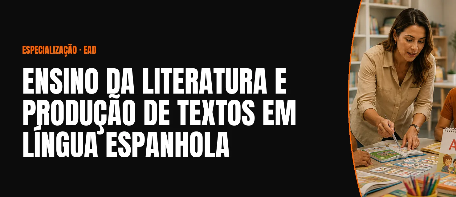 Arte do curso Ensino da Literatura e Produção de Textos em Língua Espanhola