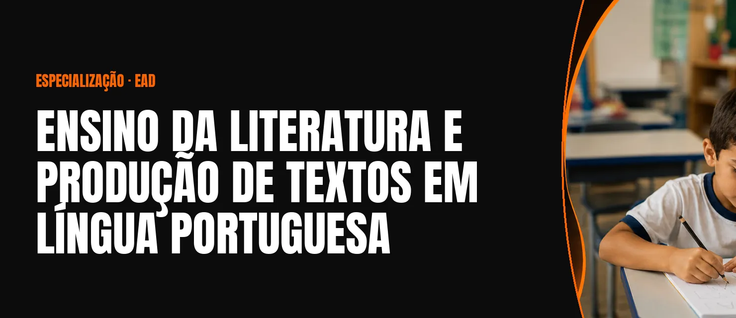 Arte do curso Ensino da Literatura e Produção de Textos em Língua Portuguesa