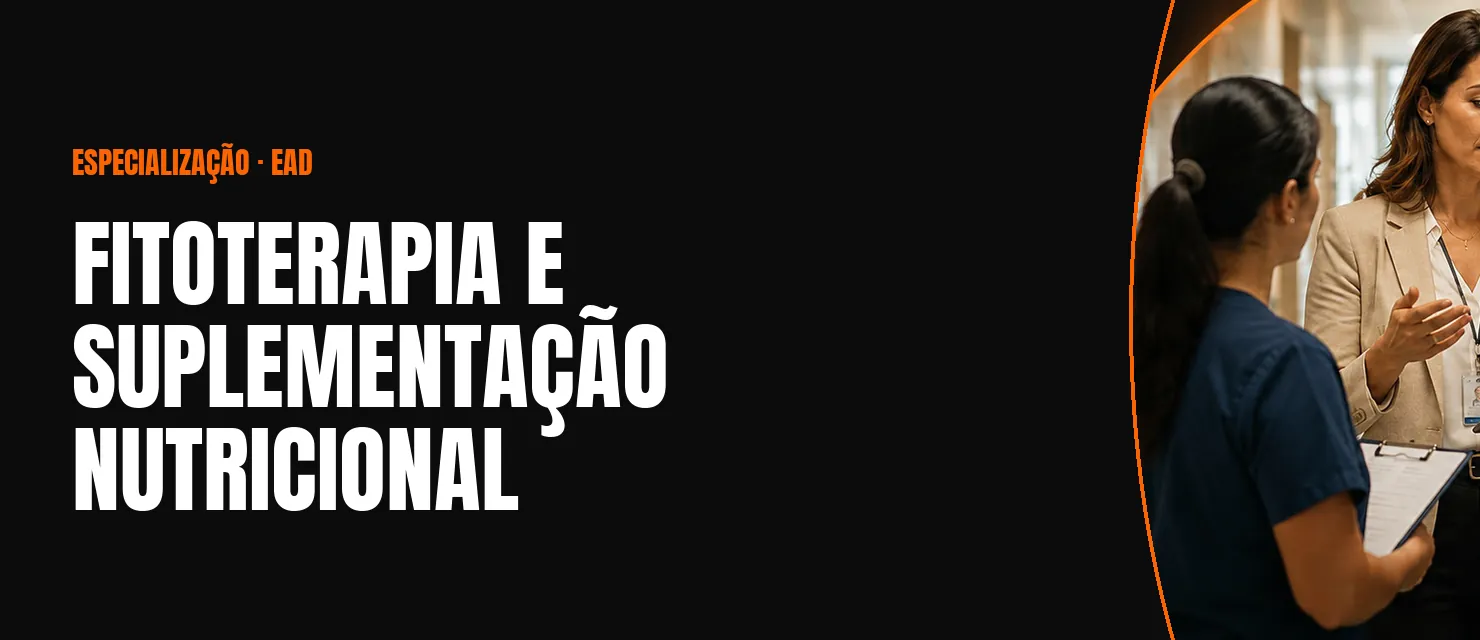 Arte do curso Fitoterapia e Suplementação Nutricional