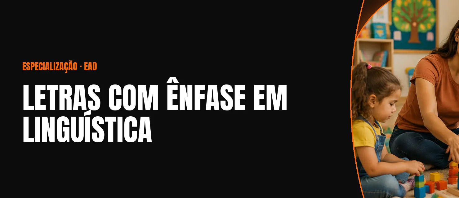 Arte do curso Letras com Ênfase em Linguística