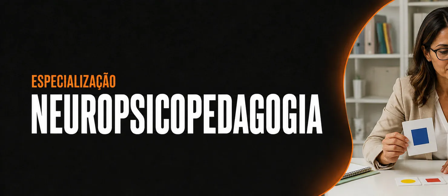 Arte do curso Neuropsicopedagogia