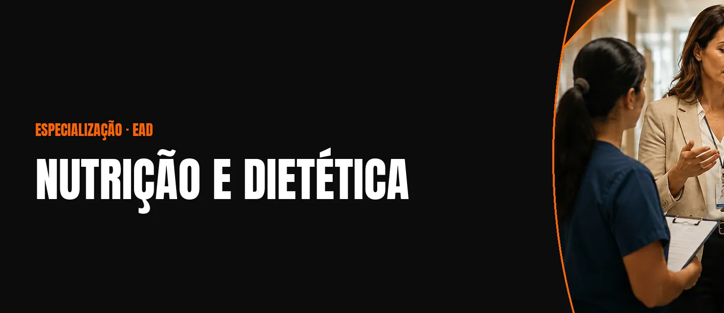 Arte do curso Nutrição e Dietética