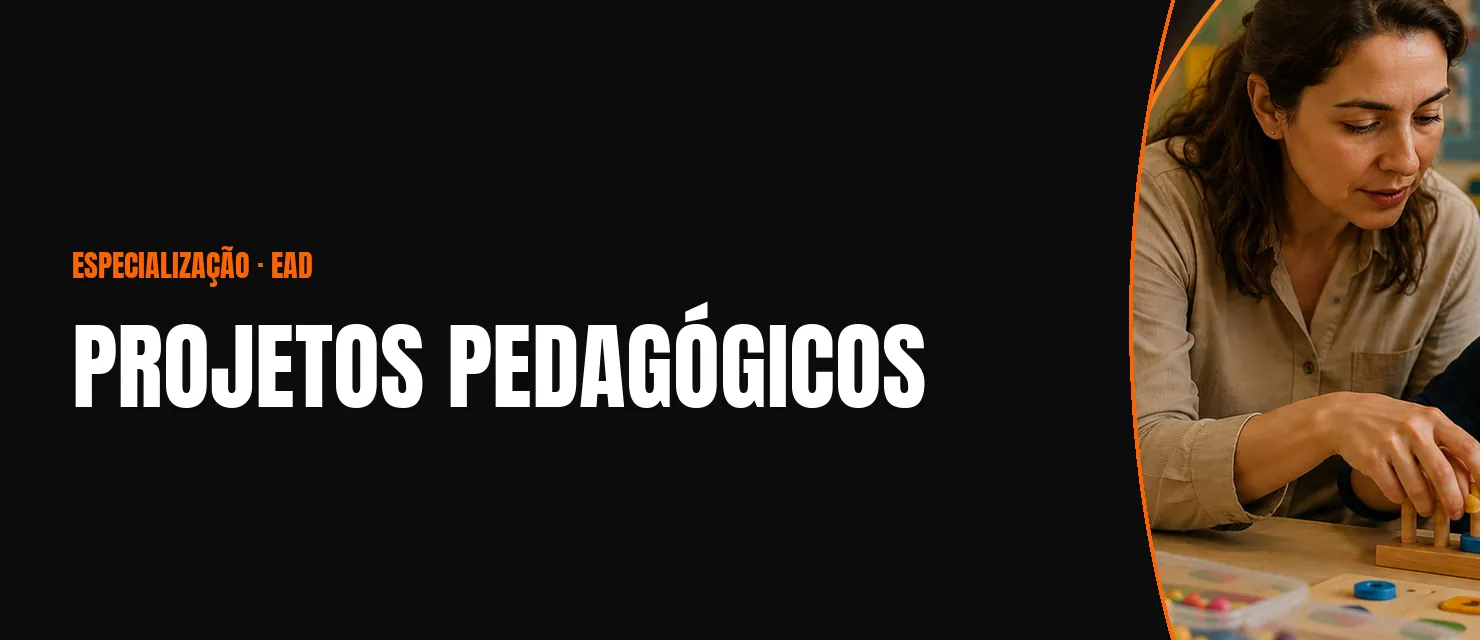 Arte do curso Projetos Pedagógicos
