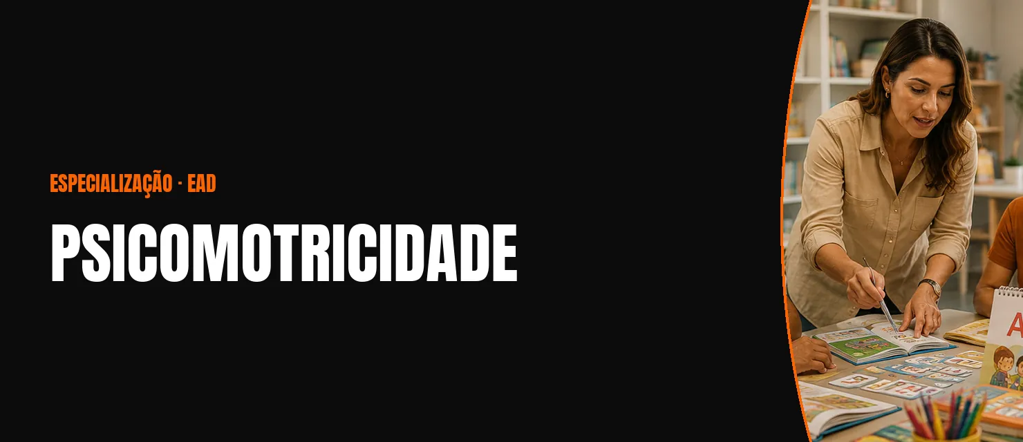 Arte do curso Psicomotricidade