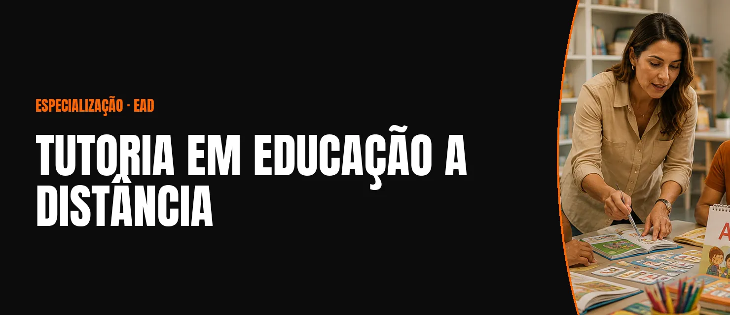 Arte do curso Tutoria em Educação a Distância