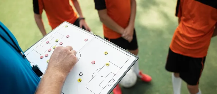 Arte do curso Gestão de Futebol